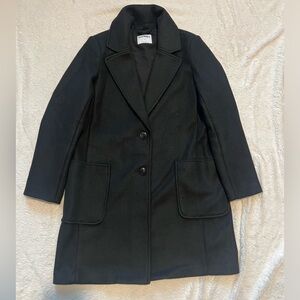 Old Navy Black Peacoat